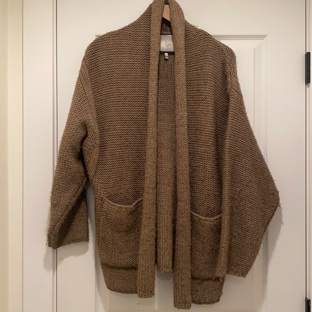 Joie oversized wool alpaca cardigan
